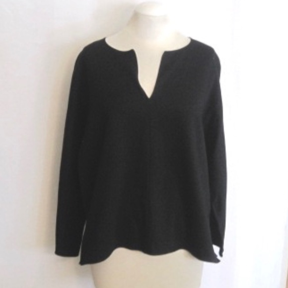 COS Split Neck A-Line Top - Picture 4 of 11